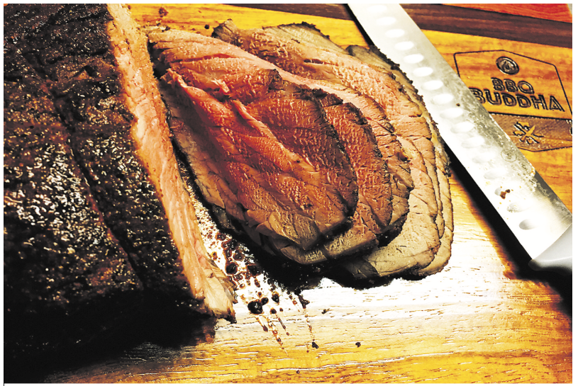 Savory Roast Beef on the Grill