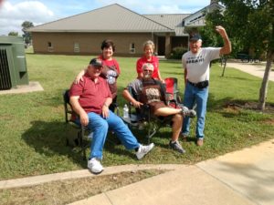 2018 Warrior Barbecuers resting