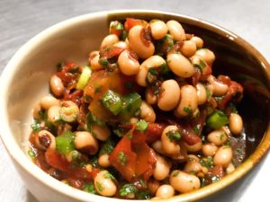 Black eyed pea relish