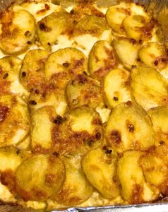 Smoked Au Gratin Potatoes