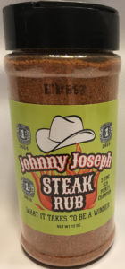 Johnny Joseph Steak rub