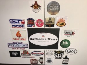 BBQ Sticker Board