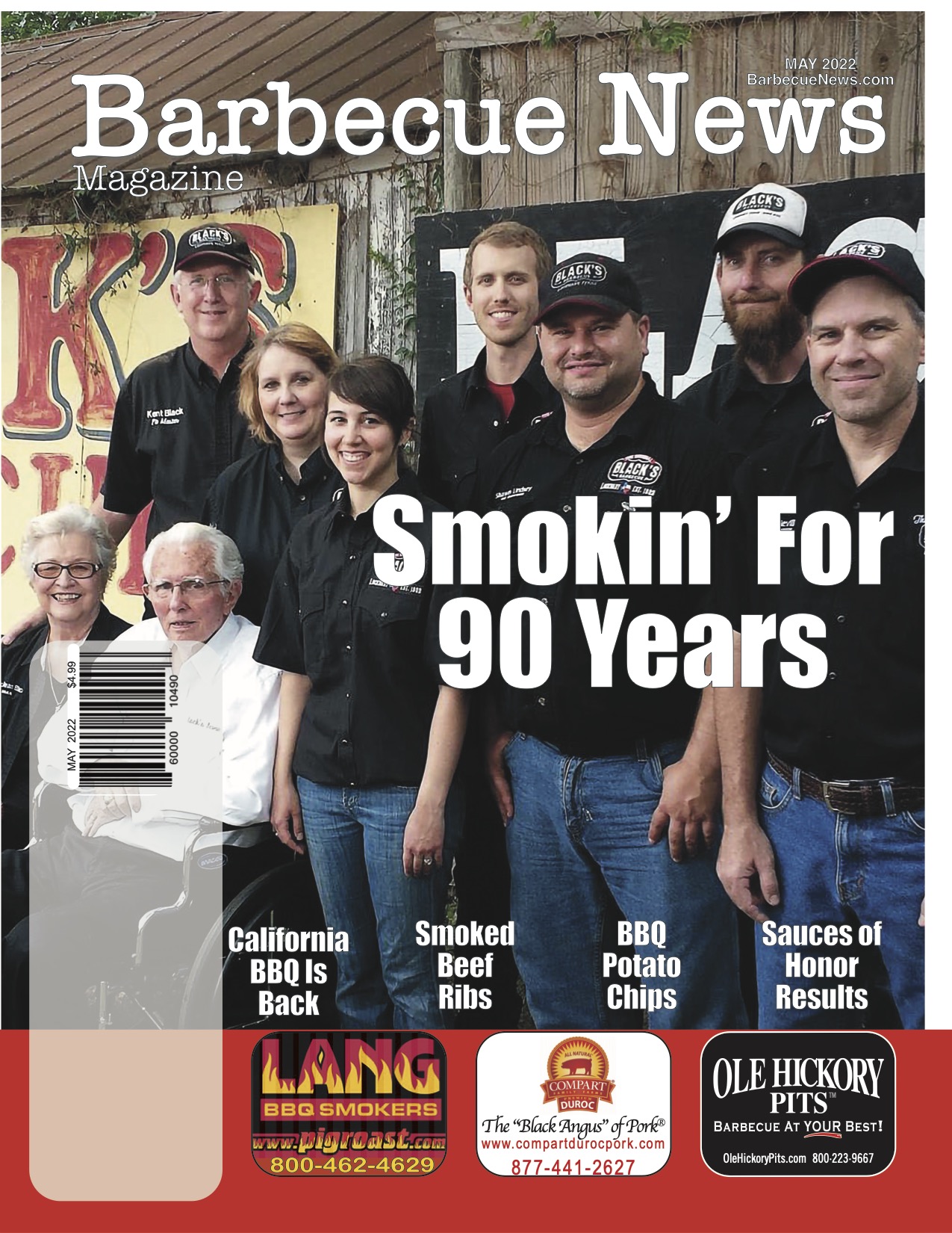 May 2022 Barbecue News Magazine Front