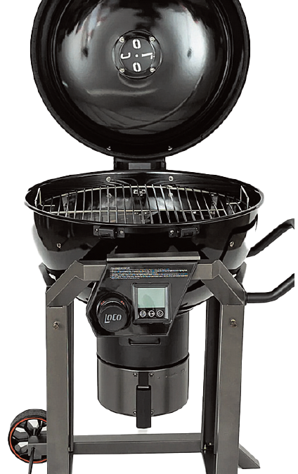 LoCo 22 Inch SmartTemp Kettle Charcoal Grill
