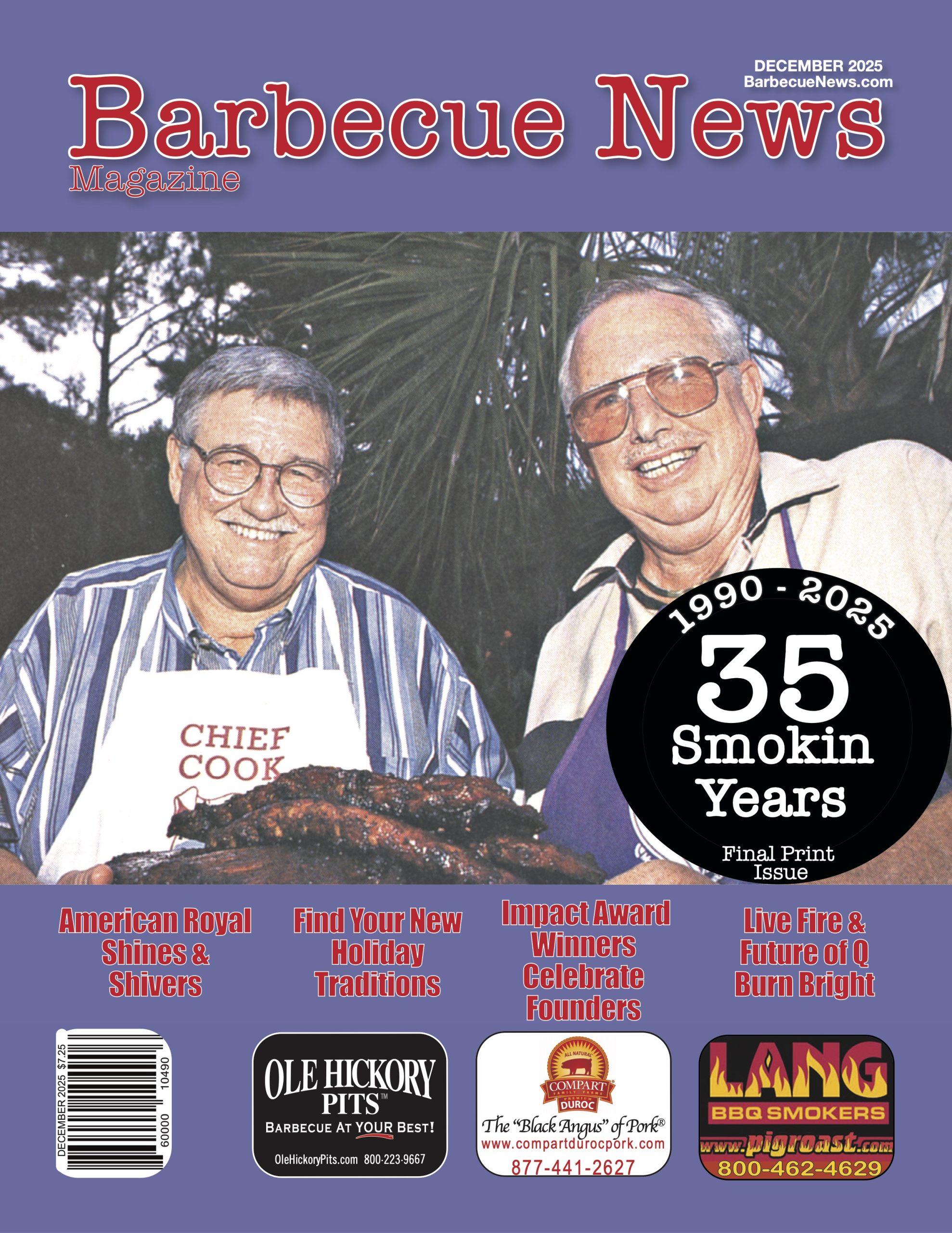 December 2025 Barbecue News