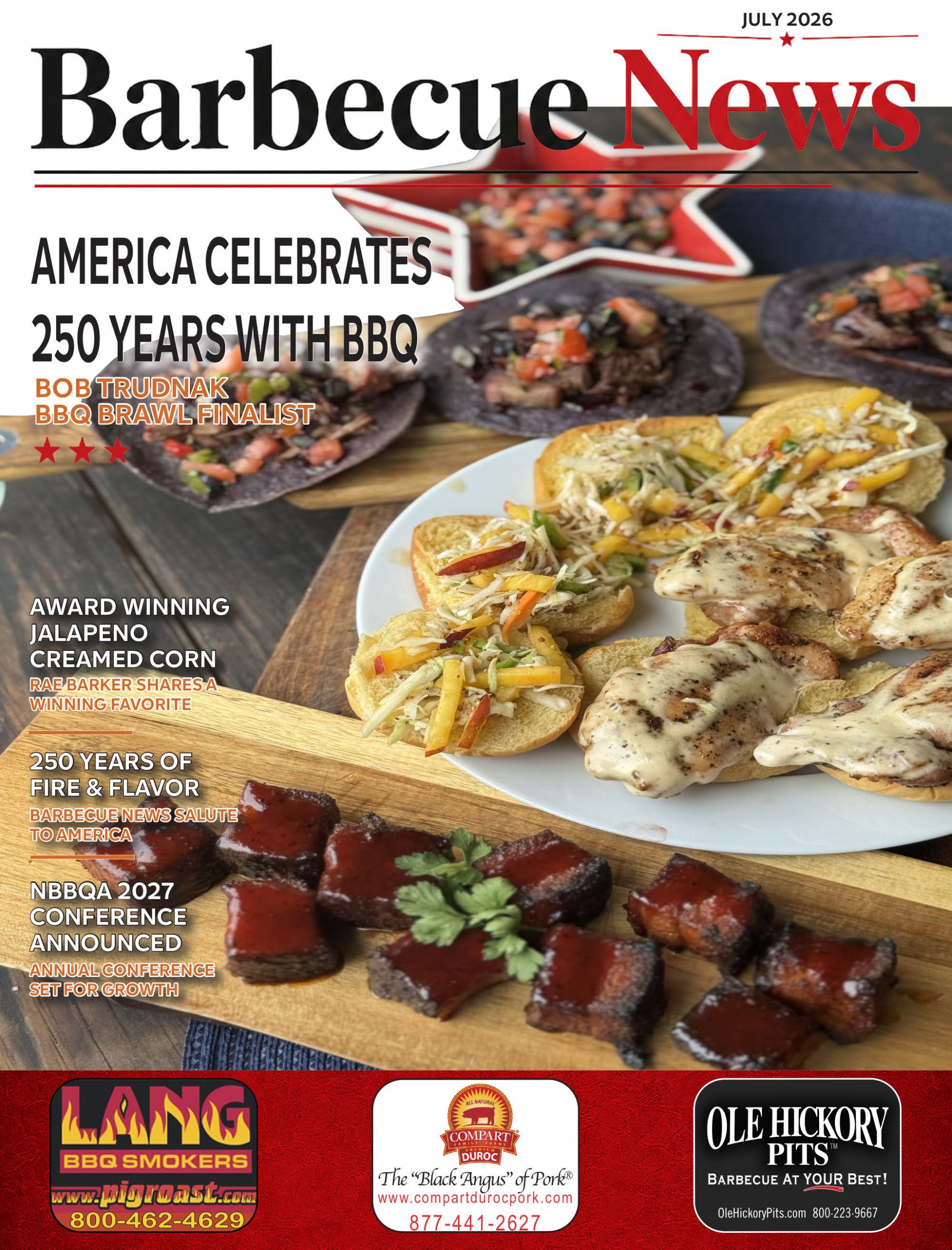 JULY 2026 Barbecue News